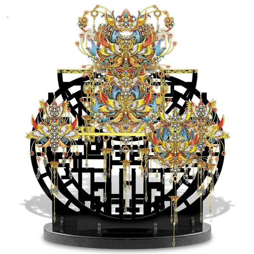 3d Metal Puzzles Birds Paying Homage To The Phoenix Model