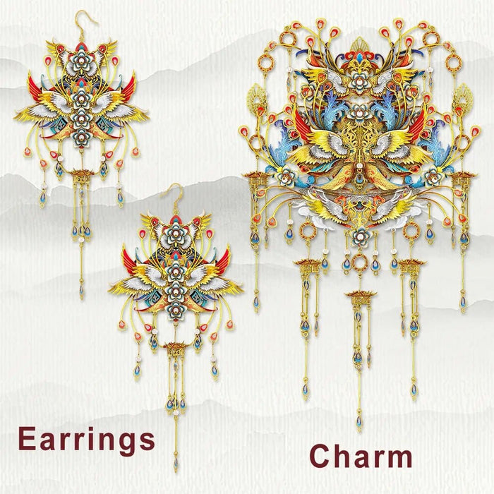 3d Metal Puzzles Birds Paying Homage To The Phoenix Model