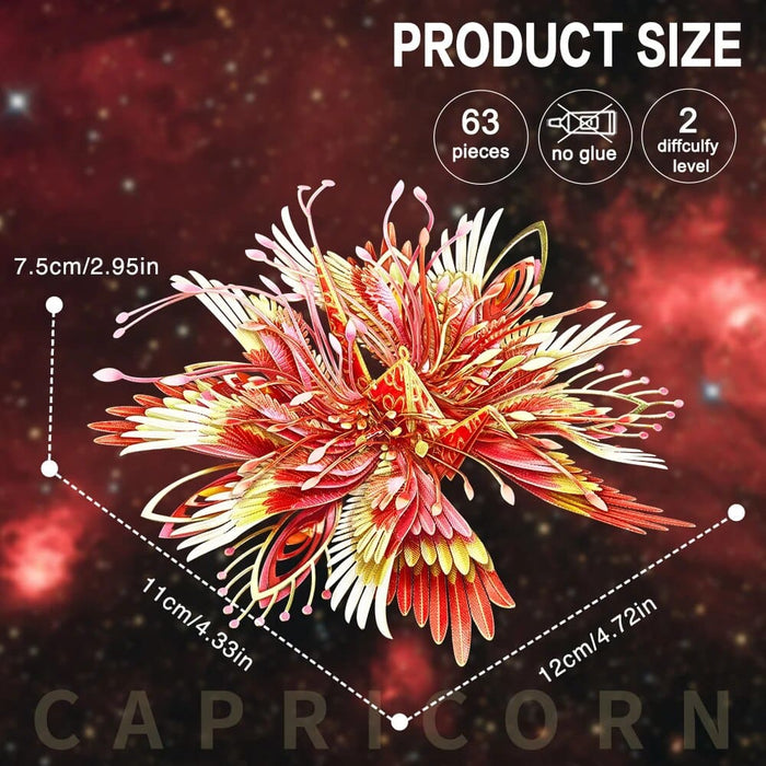3d Metal Puzzles Capricornus Model Building Kits Creative