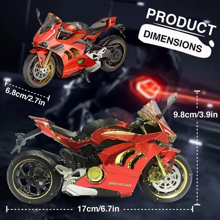 3d Metal Puzzles Gifts Motorcycle Iii Assembly Model Kits