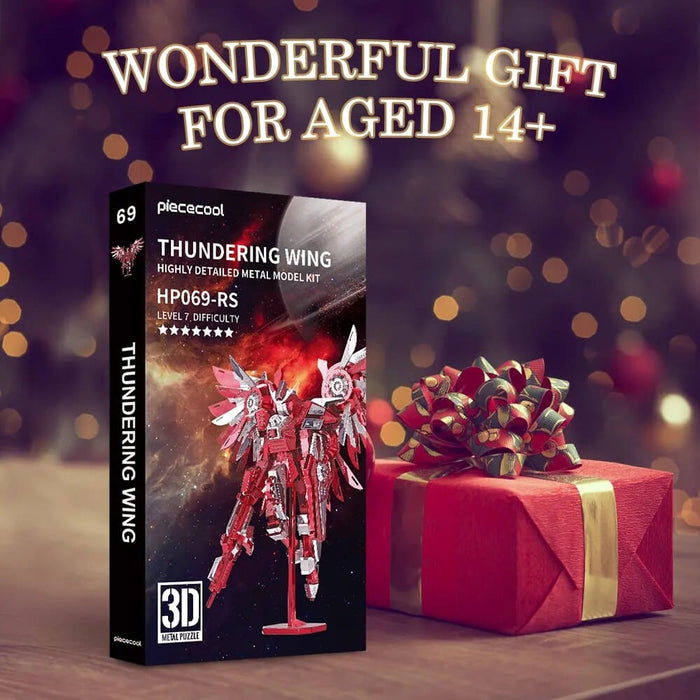 3d Metal Puzzles - thundering Wigs Diy Building Kits