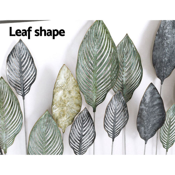 Metal Wall Art Hanging Sculpture Home Decor Leaf Tree
