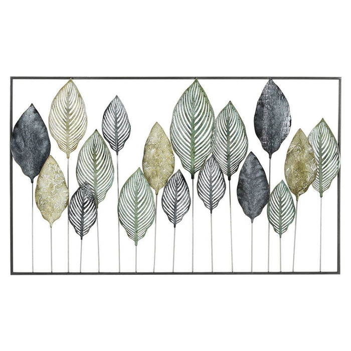 Metal Wall Art Hanging Sculpture Home Decor Leaf Tree