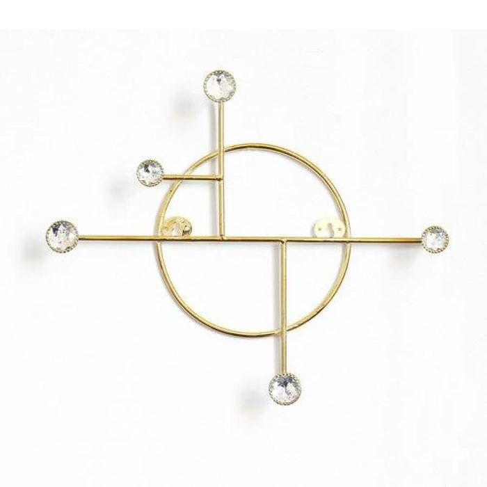 Metal Wall Hooks for Key Holder Coat Hat Bag or Towel