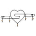 Metal Wall Hooks for Key Holder Coat Hat Bag or Towel