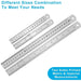 Metric/inch Stainless Steel Ruler Precision Tool