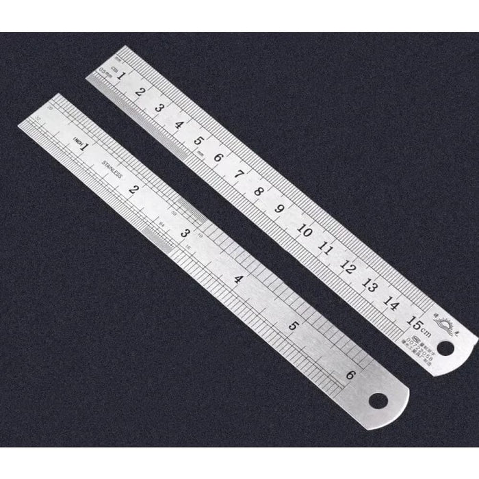 Metric/inch Stainless Steel Ruler Precision Tool