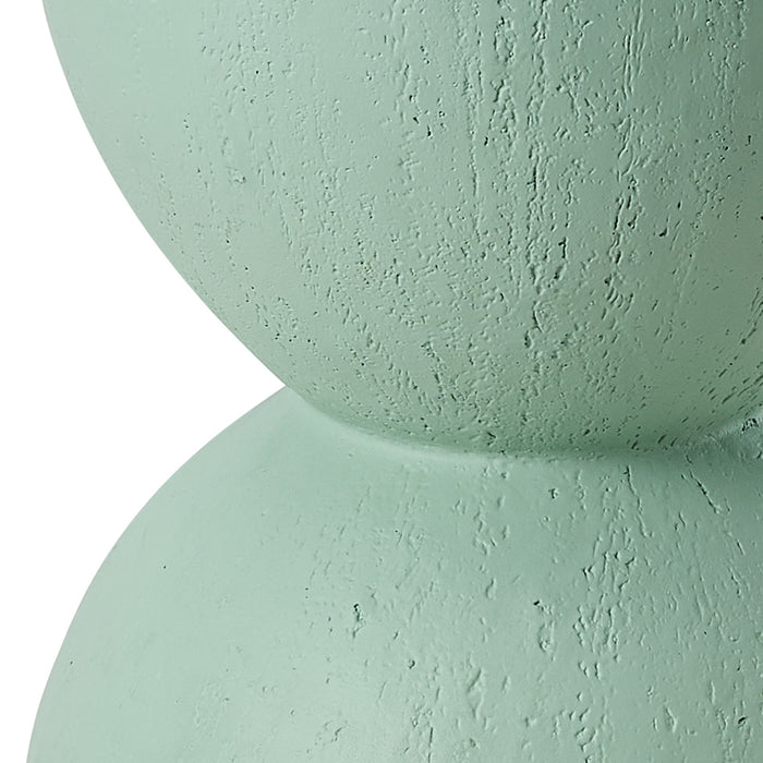 Side Table Coffee Bedside End Stool Stand Stone Outdoor Indoor Green