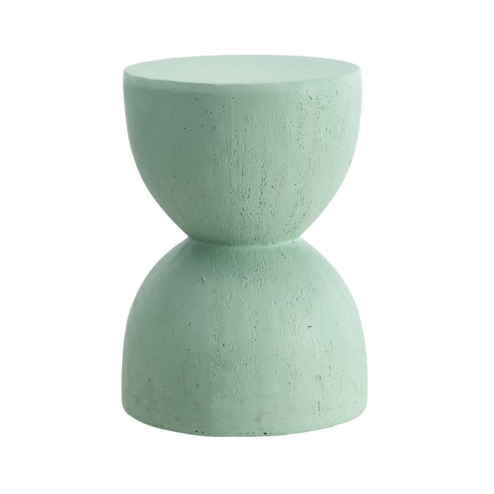 Side Table Coffee Bedside End Stool Stand Stone Outdoor Indoor Green