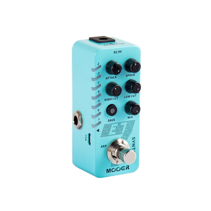Micro E7 Polyphonic Synth Mini Electric Guitar Effect Pedal