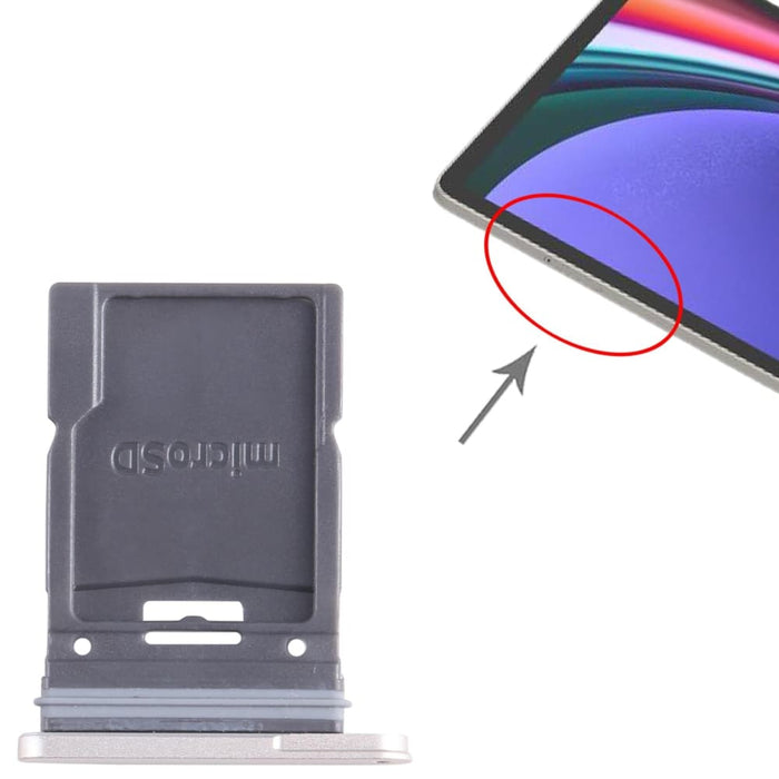 Micro Sd Card Tray for Samsung Galaxy Tab S9 Sm X810 Wifi