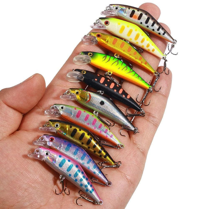 Microbe Road Lures Slow Sinking Minnow Bait 5.7cm 3.4g