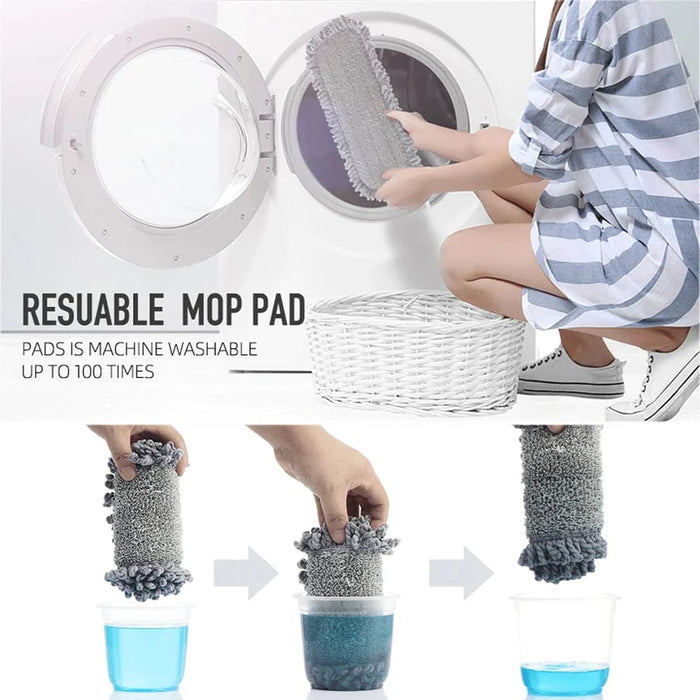Microfiber Spray Mop Pads with Replacement Head