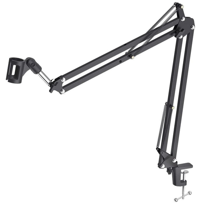Microphone Suspension Boom Scissor Arm Stand For
