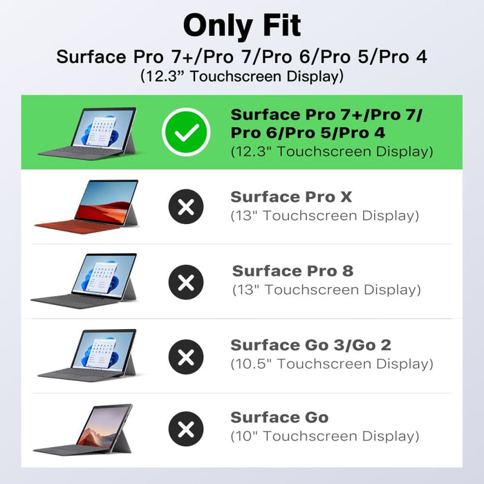 For Microsoft Surface Pro 9 7 Plus Pro7 6 5 4 All-in-one