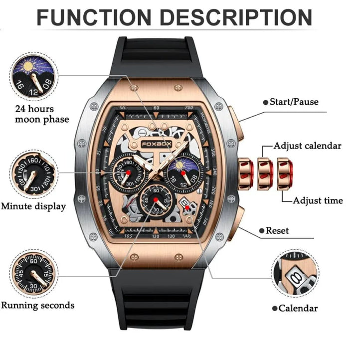 Military Chrono Quartz Watch For Men