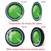 Military Green Radar Designer Wall Clock Hud Screen