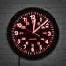 Military Time Led Wall Clock