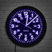 Military Time Led Wall Clock