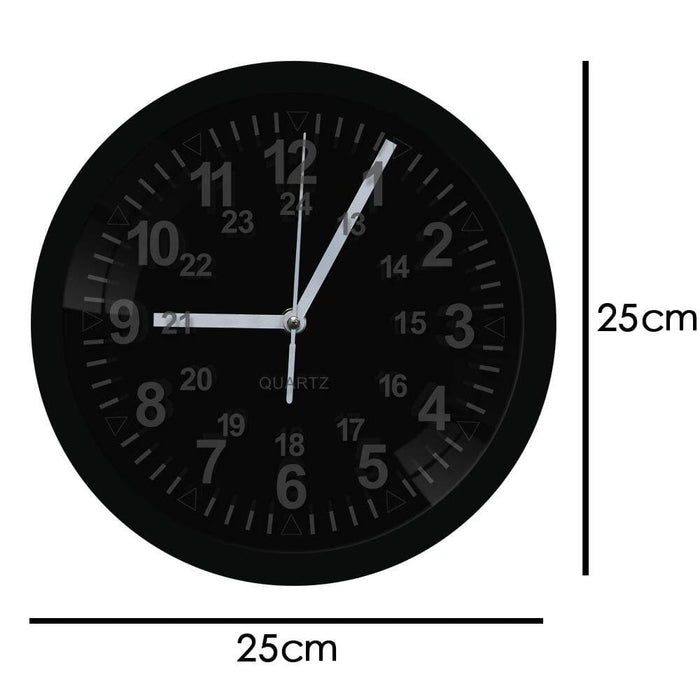 Military Time Led Wall Clock