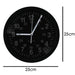 Military Time Led Wall Clock