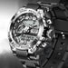 Men Military Watch Digital 50m Waterproof Wristwatch Led