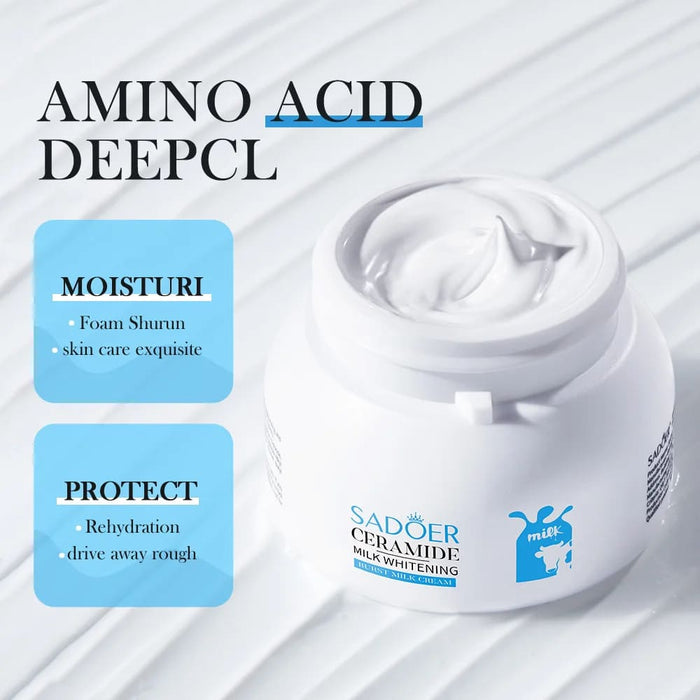 Milk Brightening Moisturizing Nourishing Skin Facial Cream
