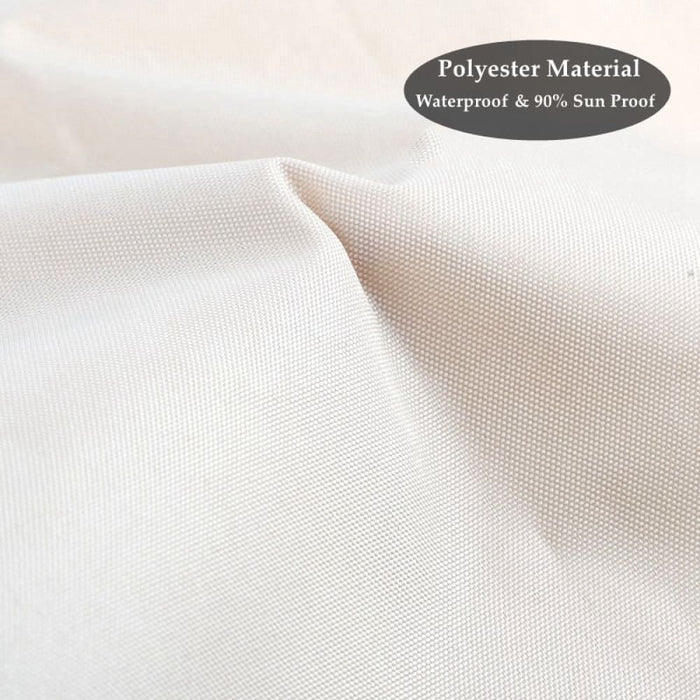 Milky Oxford Cloth Waterproof Fence Net Anti-uv Terrace