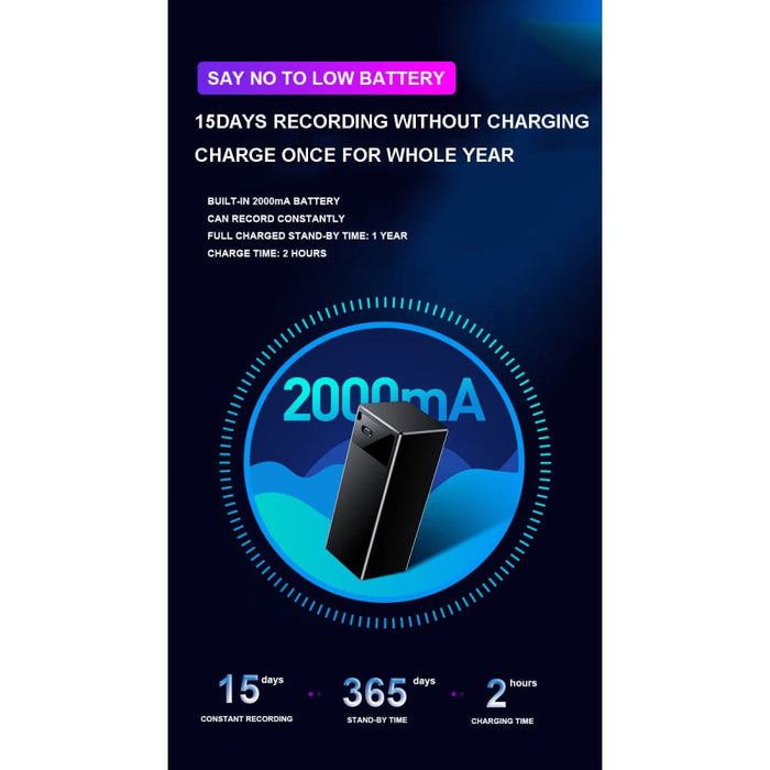 Mini 16g 32gb 64gb Digital Long Time Usb Pen Voice Recorder