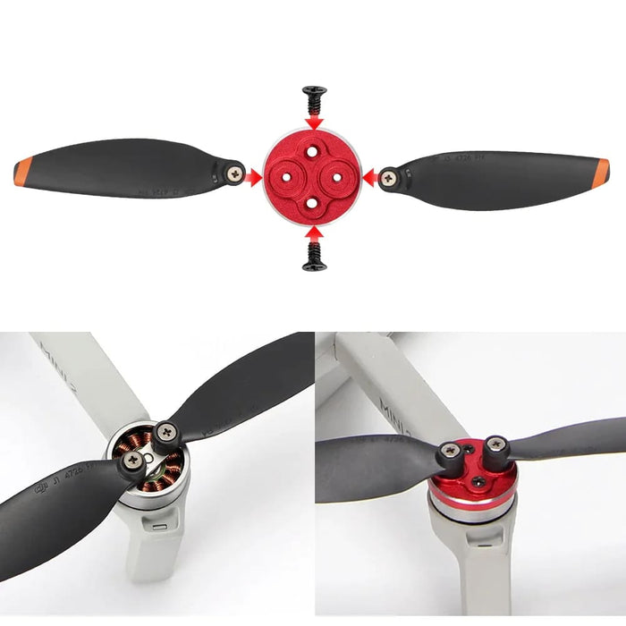 Mini 2 Motor Cover Scratch Proof Propellers for Dji Mavic Se
