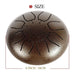 Mini 8-tone Steel Tongue Drum 6 Inch c Key Hand Pan