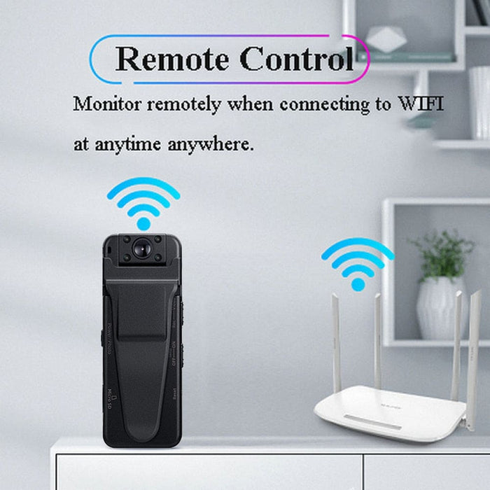 Mini A8 Body Wearable Video Security Ir Night Vision Back