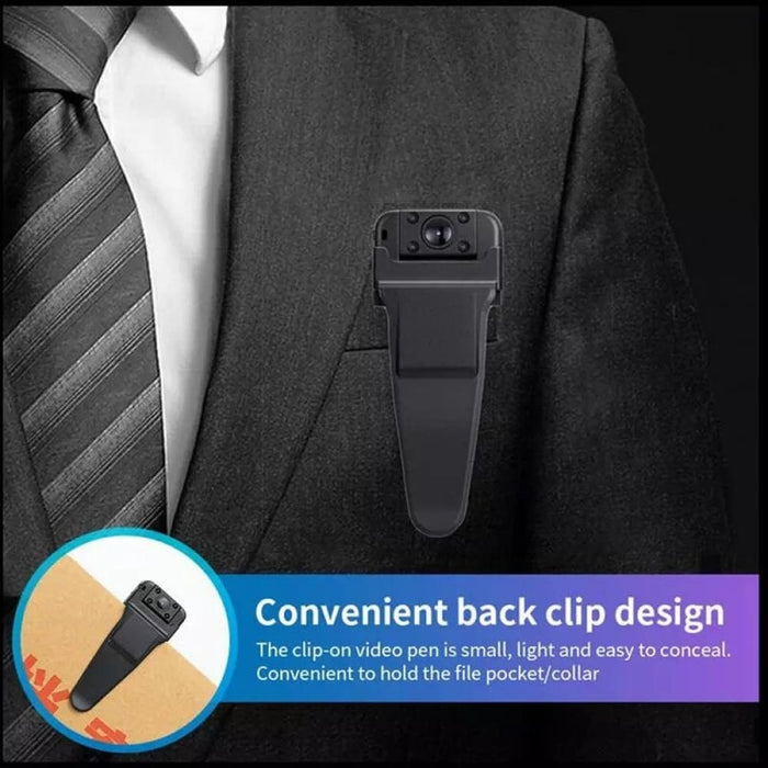 Mini A8 Body Worn Wifi Hd Dvr 180 Degree Night Vision