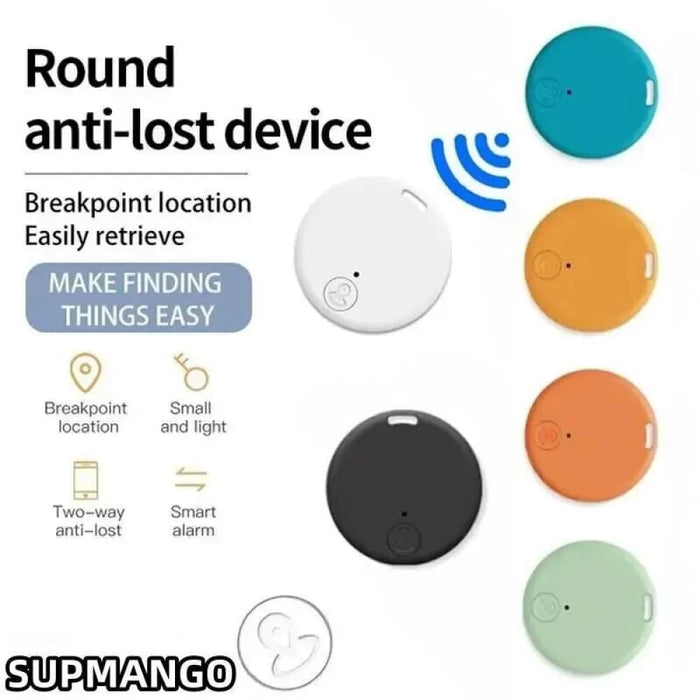 Mini Bluetooth 5.0 Anti Lost Round Tracking Device For Bag