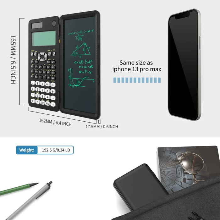 Mini Calculator Writing Tablet