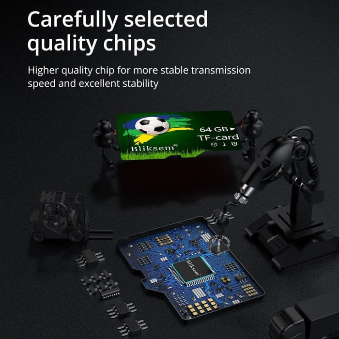Mini Sd Card 64gb A1 Memory For Surveillance Equipment Cell