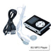 Mini Clip 16g Mp3 Music Player With Usb Cable & Earphone