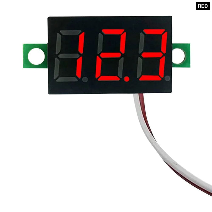 Mini Digital Voltmeter for Car Mobile Power