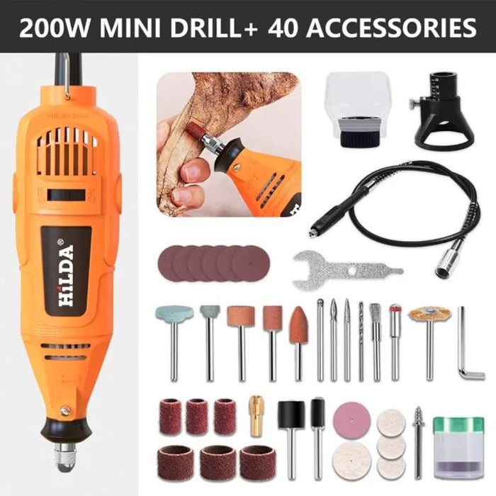 Mini Electric Drill Grinder For Engraving And Grinding