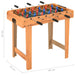 Mini Football Table 69x37x62 Cm Maple Kokti