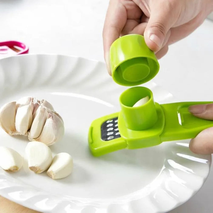 Mini Garlic Grinder Creative Press for Kitchen Manual