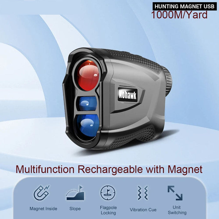 Mini Golf Laser Range Finder with Slope Compensation