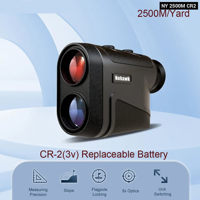 Mini Golf Laser Range Finder with Slope Compensation