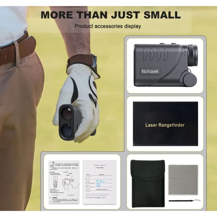 Mini Golf Laser Range Finder with Slope Compensation