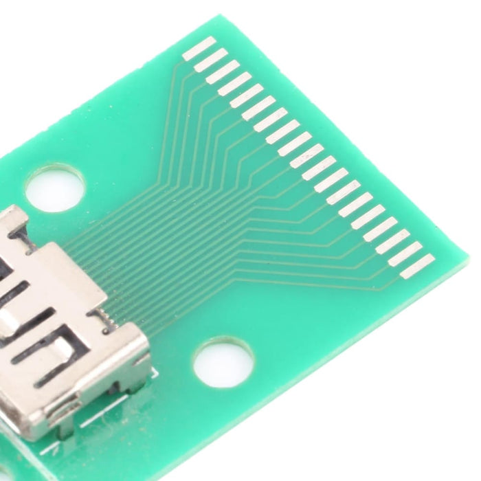Mini Hdmi Female Test Board c With Pcb 19pin