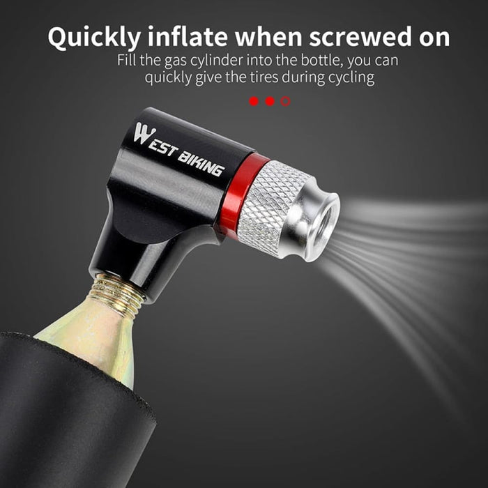 Mini Inflator Co2 Pump for Bicycle