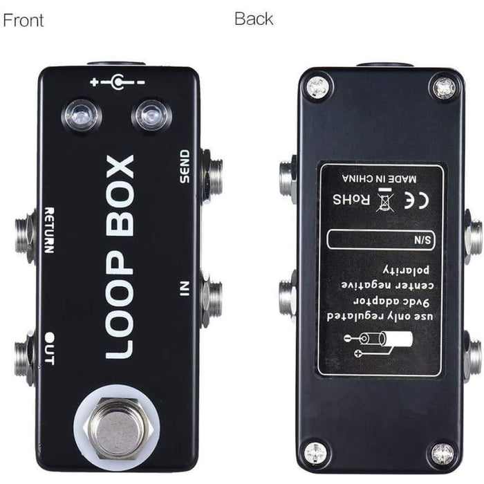 Mini Loop Box Guitar Effect Pedal Switcher Channel Selection