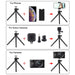 Mini Octopus Flexible Tripod Holder With Ball Head Phone