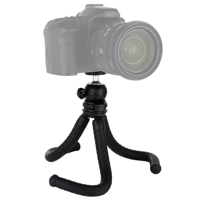 Mini Octopus Flexible Tripod Holder With Ball Head For Slr