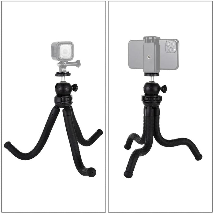 Mini Octopus Flexible Tripod Holder With Ball Head For Slr